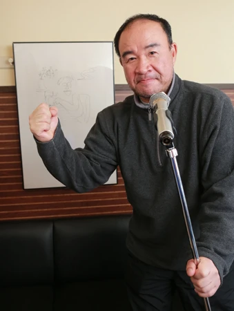 ケガからの復帰を果たし、56歳となった今も現役バリバリの越中詩郎