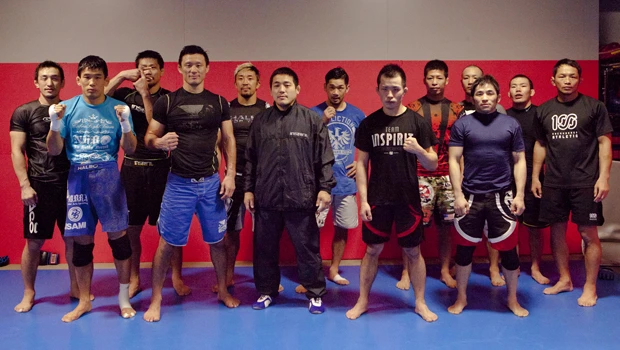  ＵＦＣ出場経験もある日本のトップファイターたちが集う「Ｔｅａｍ　ＯＴＯＫＯＧＩ」でも練習している吉田