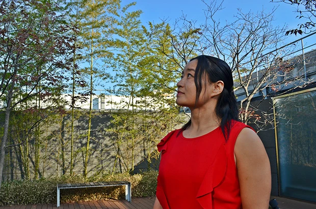 視線の先にさらなる夢を見据える里村選手