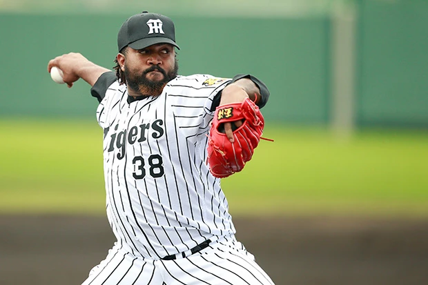 阪神・マテオは子だくさんの明るいドミニカン。首脳陣は抑え候補と期待するが、どうも力不足の予感