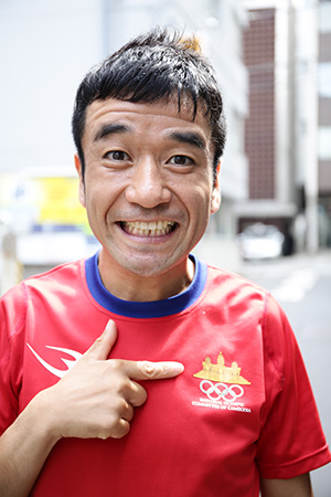 ついにリオデジャネイロ五輪・マラソンのカンボジア代表選手となった猫ひろし