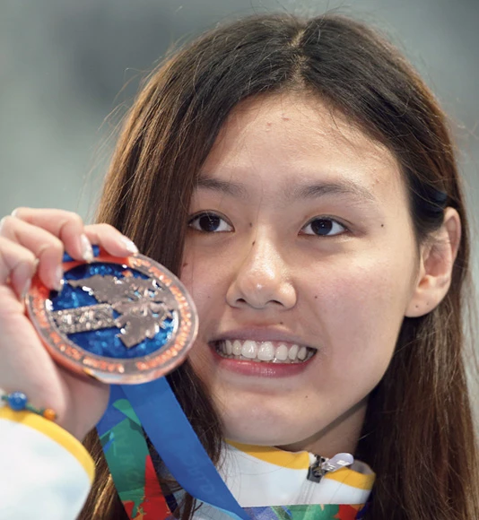 リウ・シャン（中国、１９歳）【競　泳（女子２００ｍ自由形）】