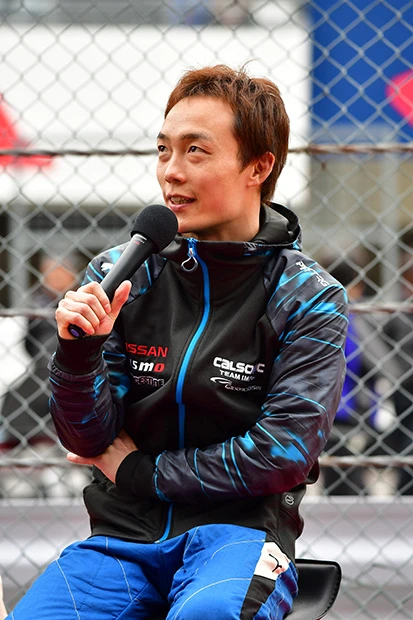 好調レクサスを警戒しつつ、「どんな状況でも安定して速いのはGT-Rの強み。タイトルのチャンスは十分にある」と語る安田選手