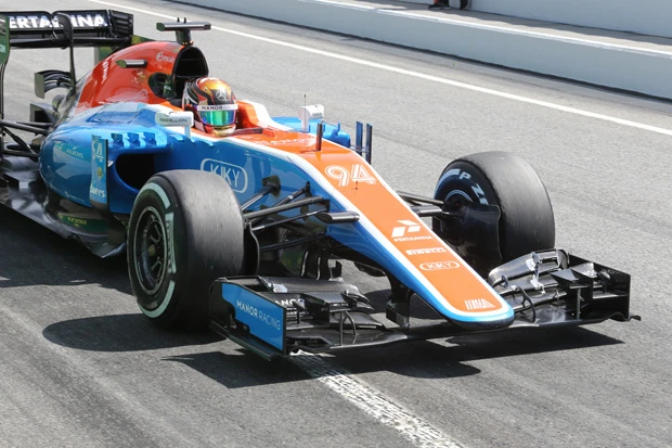 今年１月に破産し、今シーズンのＦ１参戦がなくなったマノー。タキさんいわく、今ならヒトケタの億で買えて、今年のマシンも手に入る？