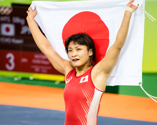 昨年のリオ五輪では日本史上初、女性では世界初の五輪4連覇の偉業を達成
