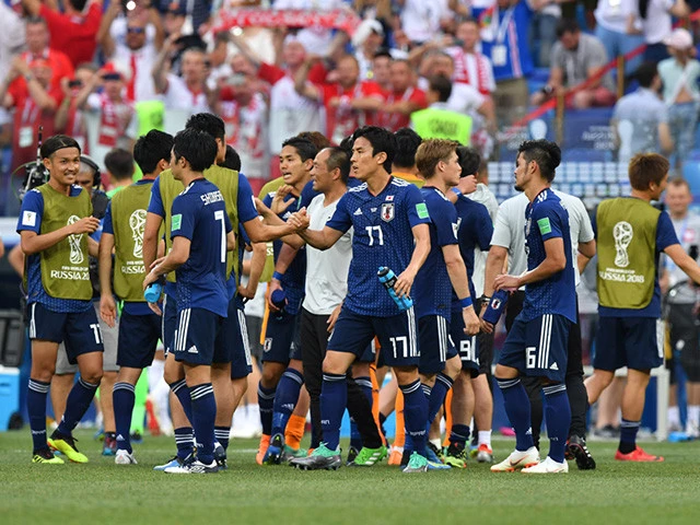 ポーランドに負けたものの決勝トーナメント進出を決めた日本