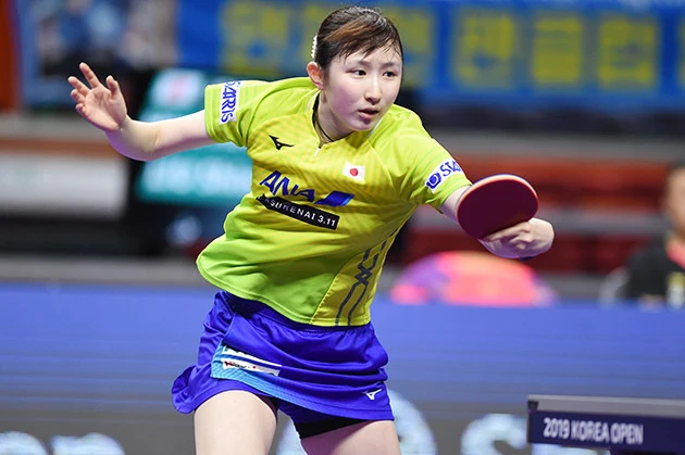 シングルス2名に加える「ダブルス要員」は、ランキングに関係なく選ばれる。実績があり、サウスポーの早田はその有力候補だ