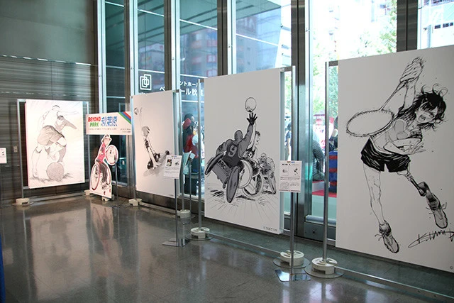 有名マンガ家たちがそれぞれのパラスポーツの魅力をイラストに詰め込んだ