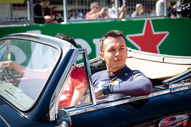 フェルスタッペンのチームメイト、アルボンは最高位の4位入賞(撮影/樋口)