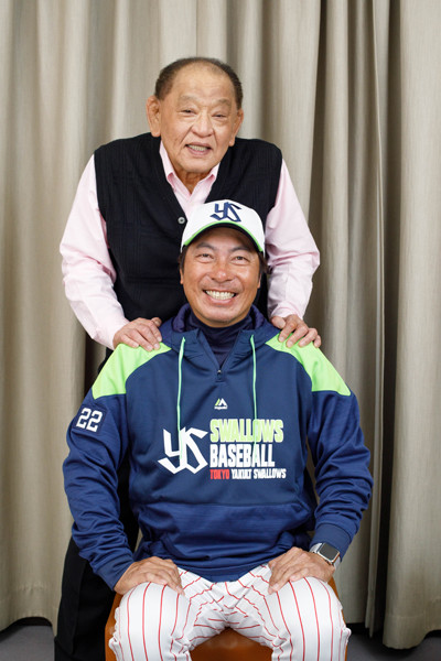 画像・写真｜江夏 豊×東京ヤクルトスワローズ新監督・高津臣吾