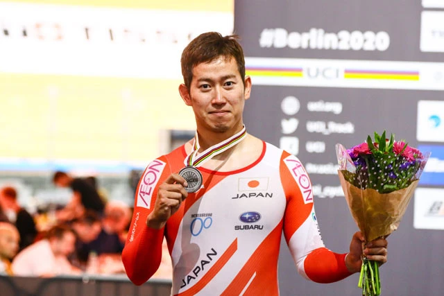 2020UCIトラック世界選手権で2位になった脇本(C)More CADENCE