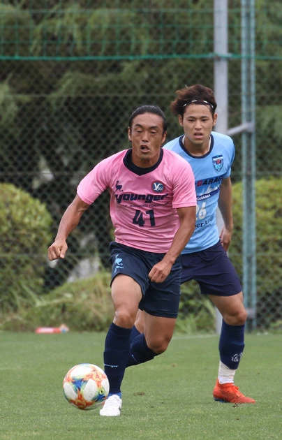 今季はここまで途中出場が1試合(第10節終了時点)。少ない出場機会にJ3最年長ゴールを狙う