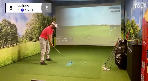 日本でもバーなどに設置されている装置と似ているが、大会で使用されたのは最新機器の「トラックマン」。6月上旬の5戦目が終わった後の実施は未定だ