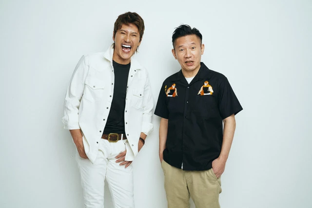 阪神タイガース時代に知り合い、親交の深いインタビューマン山下(右)。「つーやん」「しげちゃん」と呼び合う旧知の仲