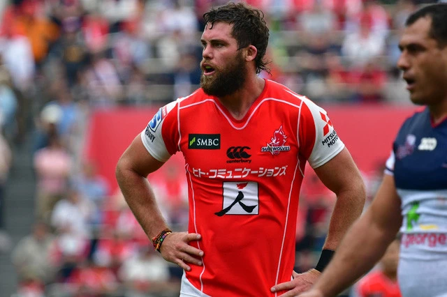 ２０１５年から日本でプレーする、神戸製鋼のハッティング。ＬＯを課題とするジョセフＨＣにとっても、２０１㎝の高さは大きな魅力だろう