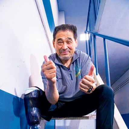 【プロレスラーＹｏｕＴｕｂｅ】義足の聖火ランナー・谷津嘉章。次の夢は「パラ・レスリング」金メダル