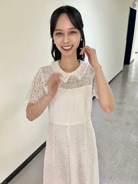 山本キャスターの出演する『ワースポ×ＭＬＢ』収録後の一枚