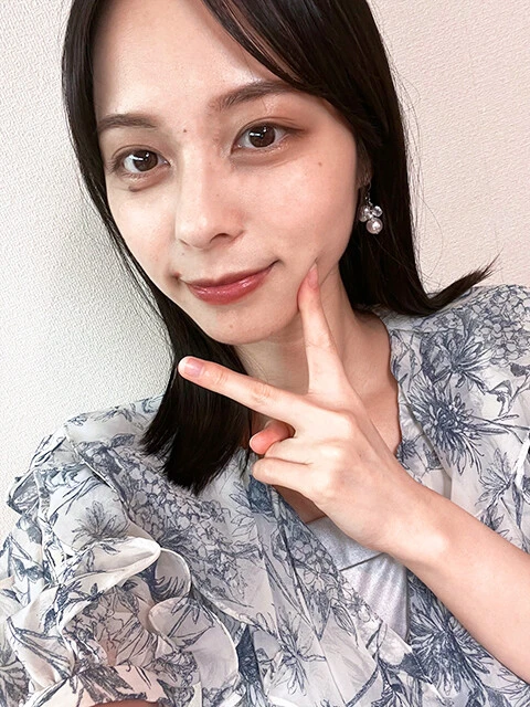 めったにしない自撮りをしてみました！