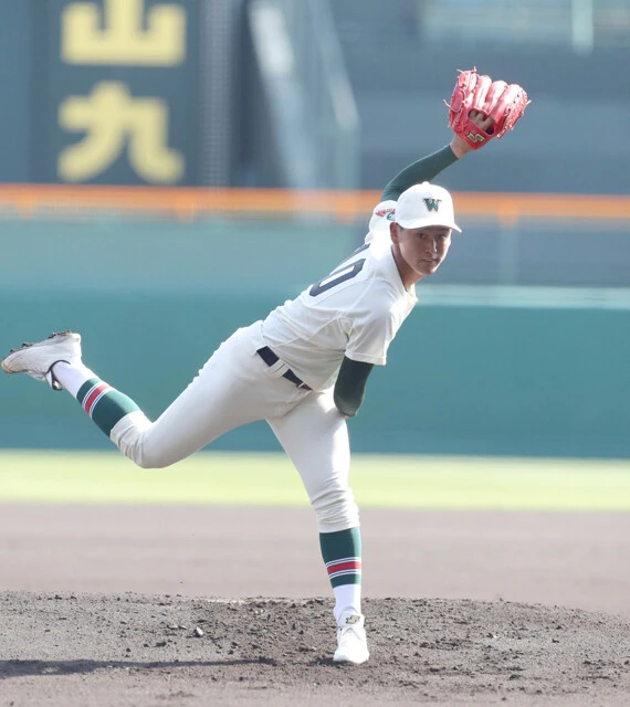 149キロ右腕・米田(新3年)がエースの市和歌山は、初戦で佐々木擁する花巻東と対決。DeNA1年目の先輩・小園から学んだ投球術で乗り越えたい