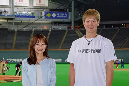 松本 剛（日本ハム 外野手）×中川絵美里「長くつらかったことも、すべてプラスに」