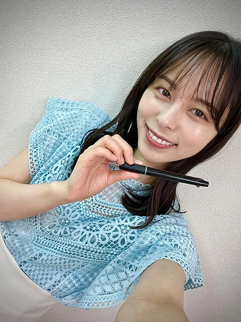 仕事の相棒のボールペン。放送中も常に右手に。４年目になりました。年季も入ってきていますが、これが無いと落ち着きません