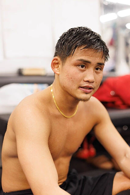 天心に必要なのは「長いラウンドを闘う経験」だと京口は言う