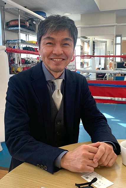 元WBA世界スーパーフライ級王者・飯田覚士氏 (撮影/森合正範)