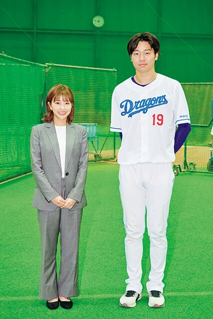 2023WBC日本代表・髙橋宏斗投手をスポーツキャスター・中川絵美里が直撃！