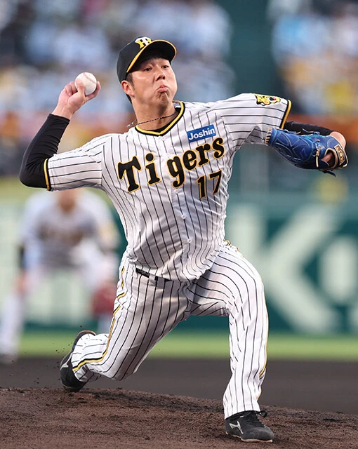 青柳晃洋 開幕からいまひとつで2軍落ちした青柳。昨季、投手3冠に輝いた虎のエースの復調が待たれる