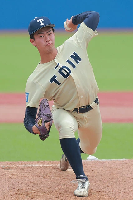 古謝 樹 投手《桐蔭横浜大》「中継ぎなら桐敷拓馬（阪神）のように計算したいタイプ。伊藤将司と岩崎優（共に阪神）の要素があり、右膝の使い方は独特」 （お股ニキ）