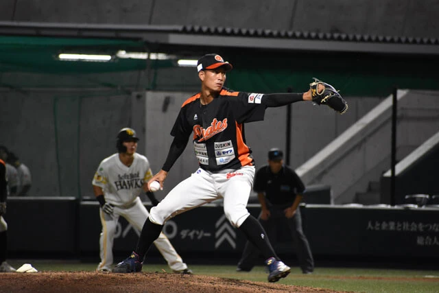 剛腕からの速球で高い三振奪取率を誇る羽野紀希