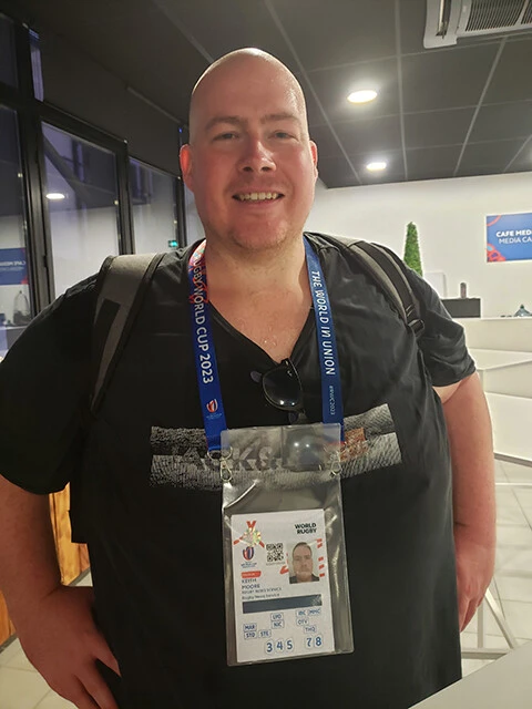 南アフリカ出身で、英ロンドンを拠点にラグビーを取材しているキース・ムーア記者