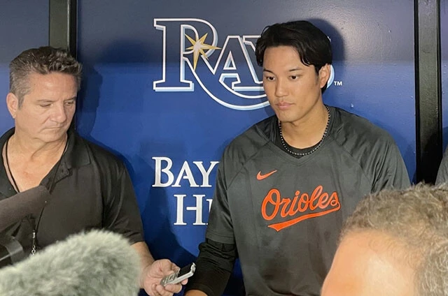 遠征先でチームに初合流。その日のうちに移籍後初登板を果たした