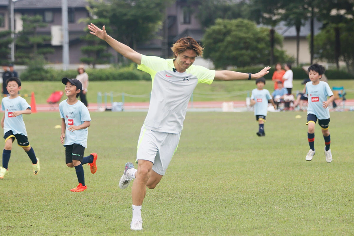 得点後の板倉選手