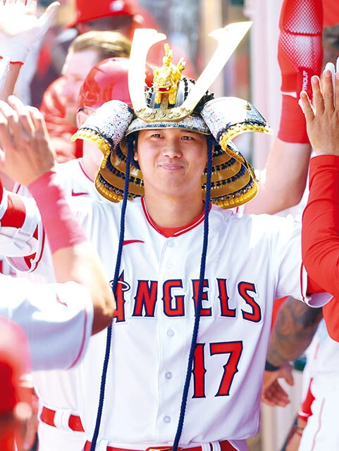 大谷翔平。今季序盤は与四球率こそやや高いものの、走者を出した後にギアを上げ相手を制圧する場面が目立つ。4球種の精度がさらに上がったら、いったいどこまで......