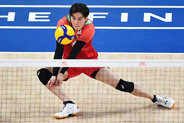 【OH12】日本体育大学4年/髙橋 藍/2001年9月2日生まれ(22歳)/身長188cm/体重72kg