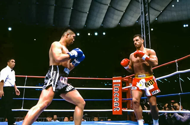 日本のエースとしてアンディ・フグら世界の強豪と激闘を繰り広げ、90年代のK-1を支えた佐竹雅昭