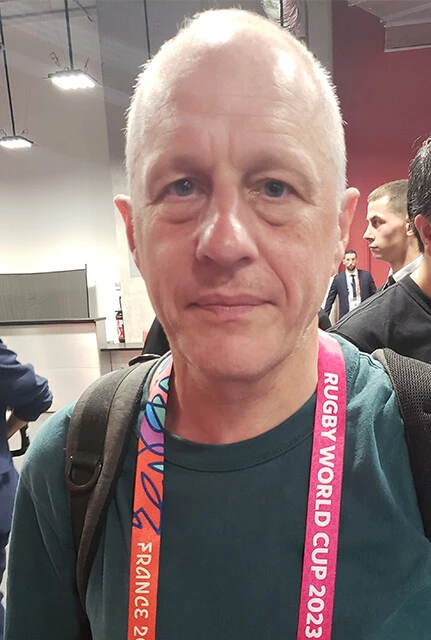 英『ザ・サン』紙のチーフスポーツリポーター、マーティン・リプトン記者