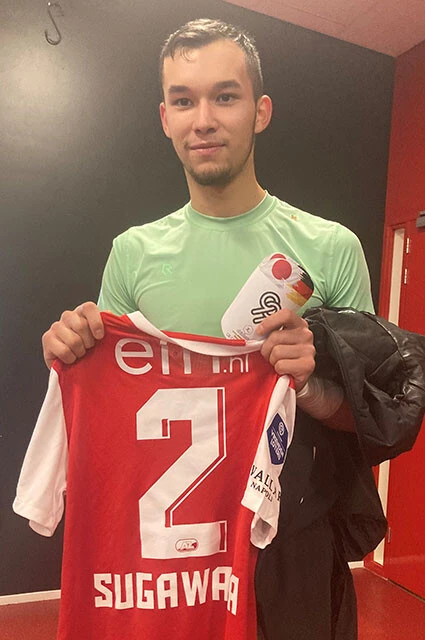 身長194㎝の大型GK長田澪（19歳）。川崎の下部組織出身で、今季はオランダ1部フォレンダムの正GK