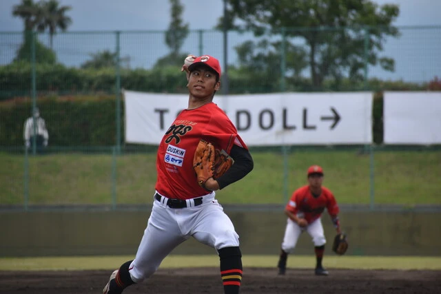 高知時代の宮森智志(高知ファイティングドッグス提供)