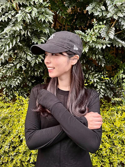 私服でもよく被っているスワローズキャップ。この先もたくさん着用します。