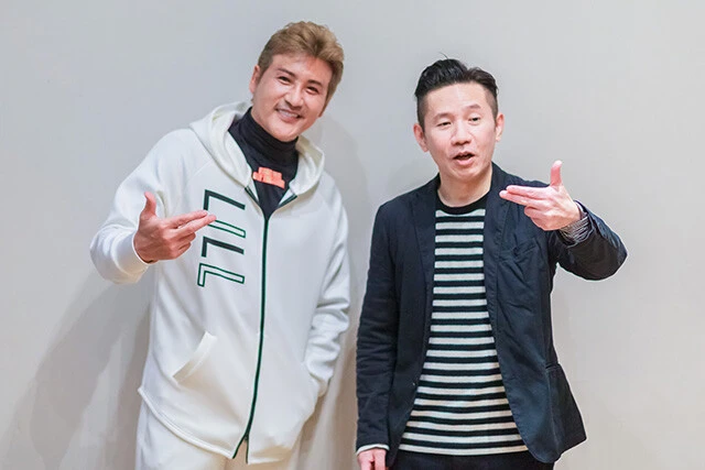 聞き手は30年来の親友であるインタビューマン山下