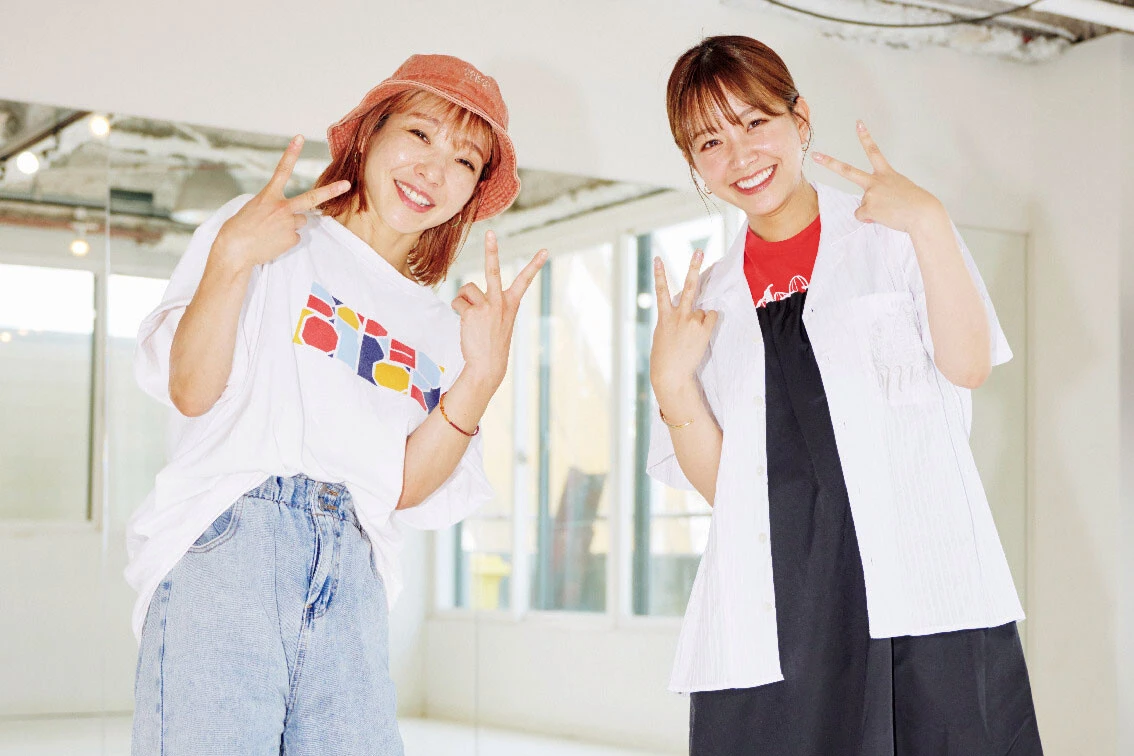 ブレイキン女子日本代表・AYUMI／福島あゆみ選手（左）をスポーツキャスター・中川絵美里が直撃！