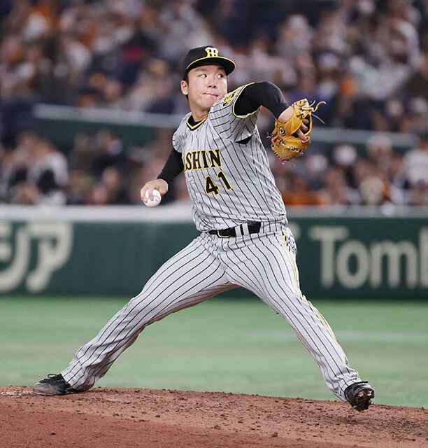 村上頌樹 4月12日の巨人戦で7回完全投球を演じ、一躍スターダムを駆け上がった村上
