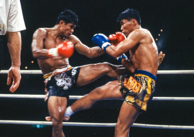 チャンプアはK-1のほか、MA日本キックや全日本キックなど1990年代当時の主要キック団体で闘った