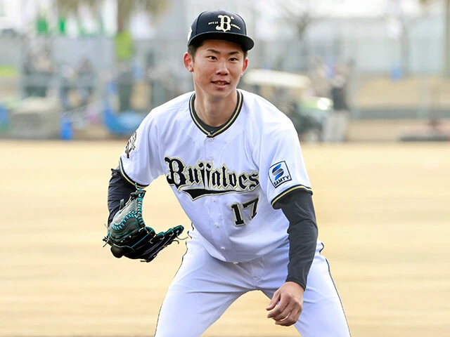 大卒2年目左腕の曽谷。昨季のウエスタン・リーグ奪三振王