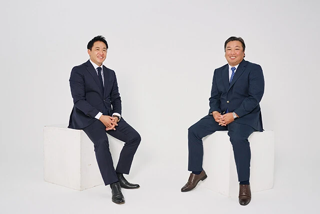 里崎智也氏と五十嵐亮太氏