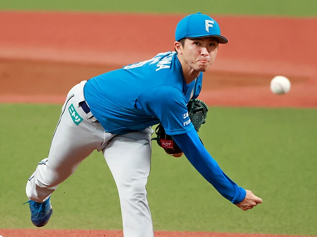 今季、レイズとマイナー契約を結んだ上沢。日本ハム時代には対オリックス12連勝を記録