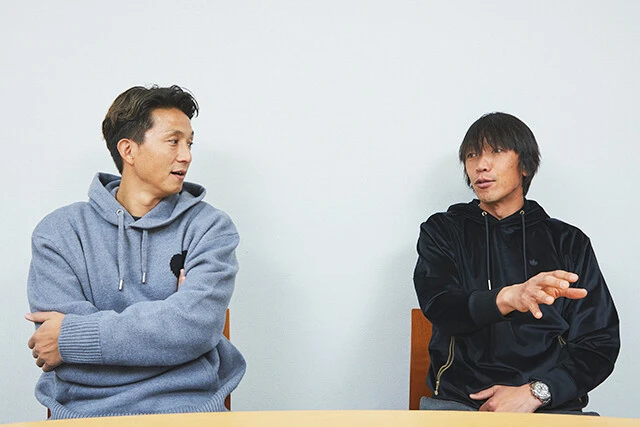 中村俊輔氏と福西崇史氏