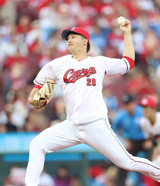 防御率1点台の安定した投球で7勝を挙げる広島・床田。先発した全試合でQSを達成